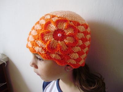 Like a zigzag pattern cap - Project by Petra