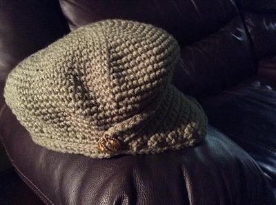 Hat with brim - Project by CrochetCrows