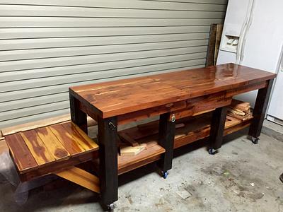 Work Bench - Project by Chris & Sandy Charpentier