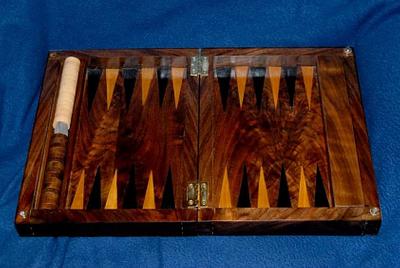 Backgammon set - Project by Mark Michaels