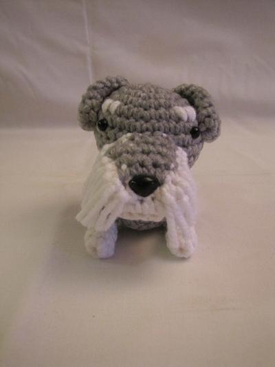 SCHNAUZER - GREY & WHITE - Project by Sherily Toledo's Talents