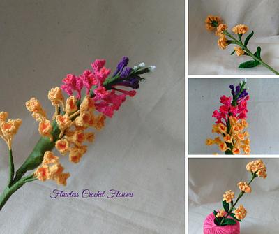 Summer Lilacs - Project by Flawless Crochet Flowers