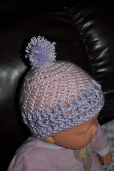 Baby Girl Hats - Project by Transitoria