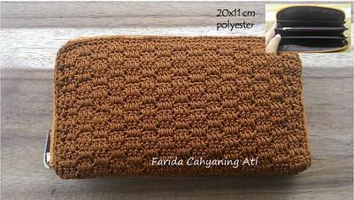 Crochet cover purse - Project by Farida Cahyaning Ati