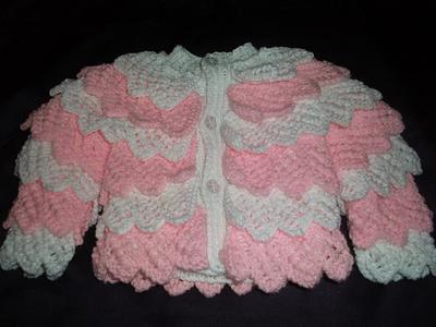 Totally frilled jacket - Project by mobilecrafts