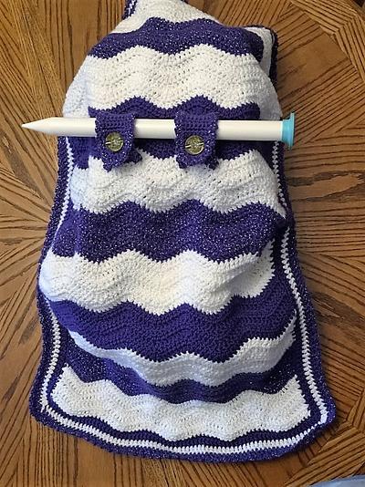 Crochet Baby Car Seat Cover - Project by AnnasCustomCrochet