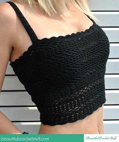 Casual Crochet Top - Project by janegreen