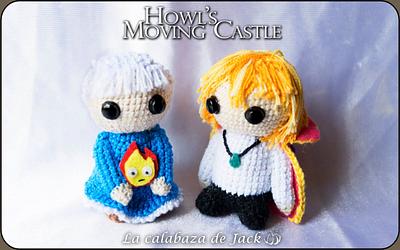 Howl's moving castle Amigurumis - La Calabaza de Jack - Project by La Calabaza de Jack