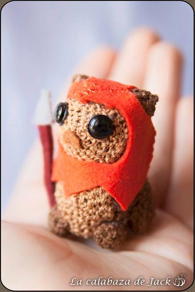 Ewok Amigurumi - Star Wars - La Calabaza de Jack - Project by La Calabaza de Jack