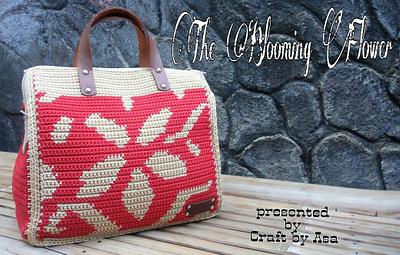 The Blooming Flower handbags - Project by Teh Asa 