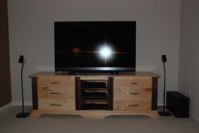Entertainment Center - Project by Anthony