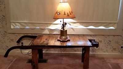 Plow Table - Project by John Caddell