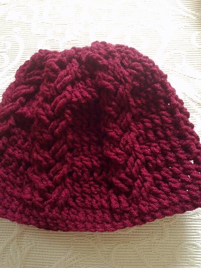 Braid Crochet hat - Project by Vintage