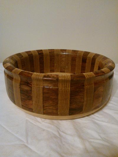 Bubinga and Oak Bowl - Project by Will
