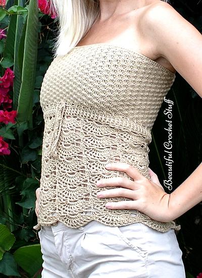 Crochet Top - Project by janegreen