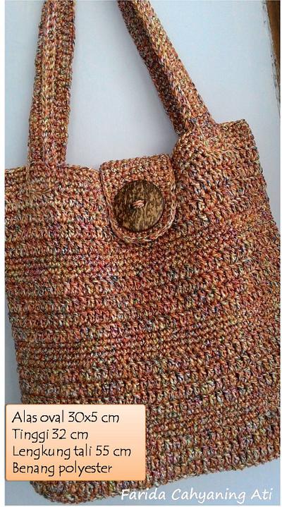 Sparkling tote bag - Project by Farida Cahyaning Ati