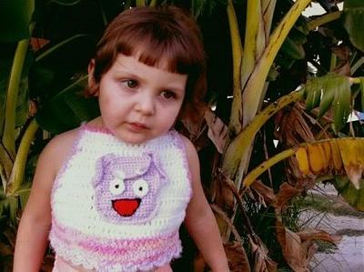 Mochila-Dora's Backpack Crochet Halter - Project by Heather Macias