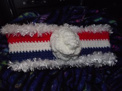 Patriotic Headband - Project by CrochetCathey