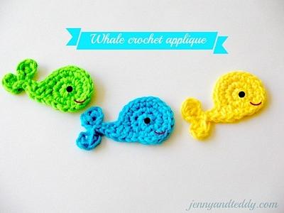 whale applique - Project by jane