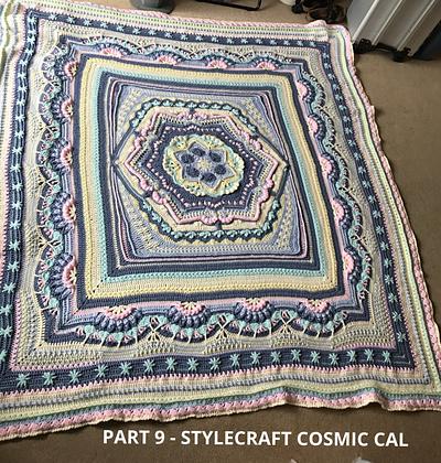 Stylecraft Cosmic CAL - Project by Rubyred0825