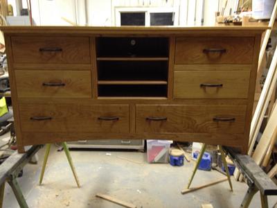 son's tv stand and dresser combo - Project by Bill 