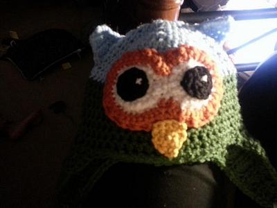 Owl hat - Project by Mis gemelos