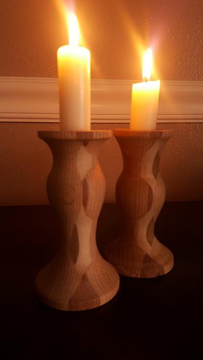 Candle sticks - Project by Tim