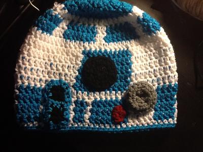 R2D2 boys beanie - Project by Mis gemelos