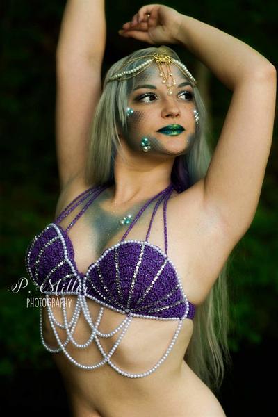 Mystical Mermaid Seashell Bikini - Project by Clarissa Paige Dove