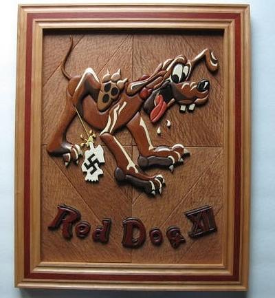 Red Dog Intarsia - Project by Woodworking Plus