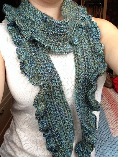 Decorative scarf - Project by Amie Jane