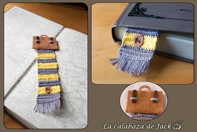 Newt Scamander Scarf Bookmark - Fantastic Beasts - La Calabaza de Jack - Project by La Calabaza de Jack