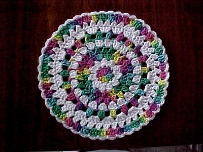 Circular Washcloth - Project by Frances Glennon