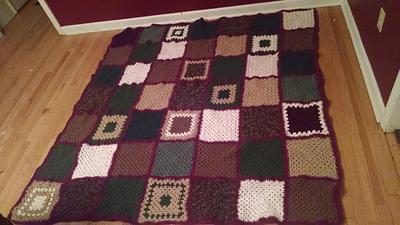 patchwork charity afghan - Project by Nicole