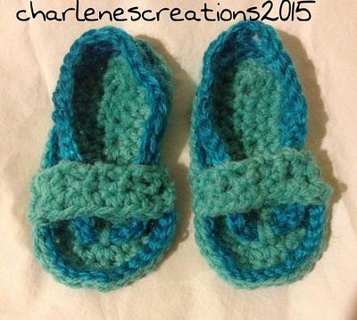 Baby Sandals - Project by CharlenesCreations 