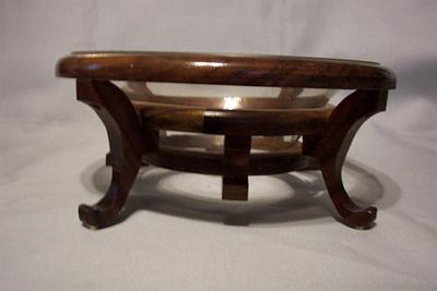 walnut and glass bowl - Project by Wheaties  -  Bruce A Wheatcroft   ( BAW Woodworking) 