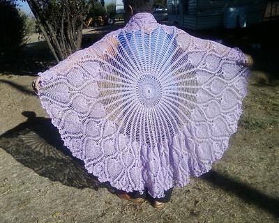 Lavender Shawl - Project by Kristi