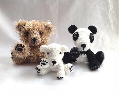 My Amigurumi Bears ? - Project by Ling Ryan