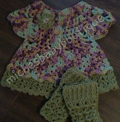 Top and leg warmers - Project by michesbabybout