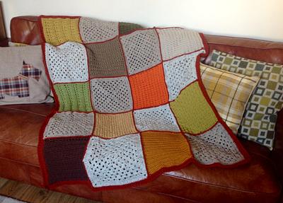 Textured Throw - Project by Anna