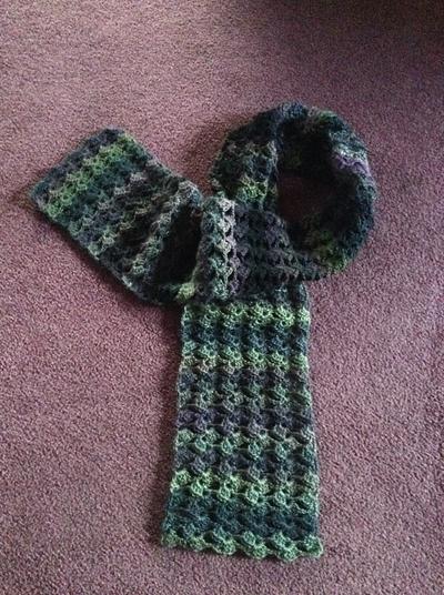 Romantic Scarf - Project by Christine