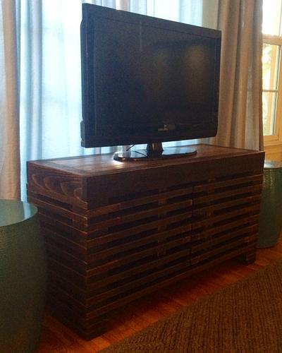 Timber Tv Console - Project by Indistressed