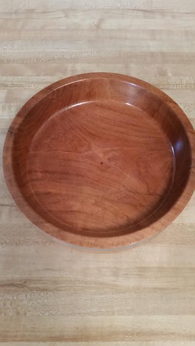 Mesquite Bowl with Turquoise Ring  - Project by David Roberts