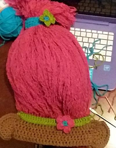 Princess Poppy Troll Hat - Project by Lynn46