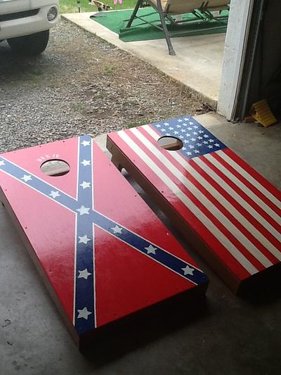 Corn hole game - Project by jim webster