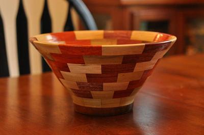segmented bowl - Project by Prowler98