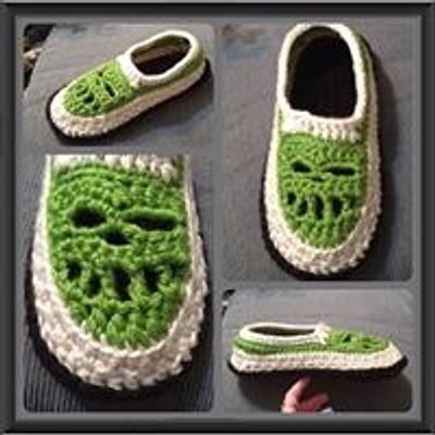 Skull Slippers - Project by Alana Judah