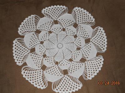 3D doily - Project by Charlotte Huffman