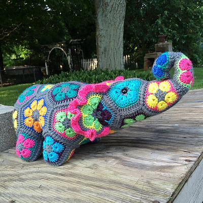 African Flower Elephant - Project by Alana Judah