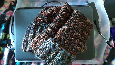 My fingerless gloves and hat - Project by Kristi